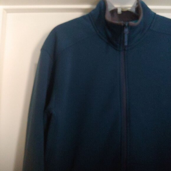 Arc'teryx Mens Teal Full Zip Teal Fleece Pullover Jacket Outdoors Athleisure XL - Picture 3 of 12